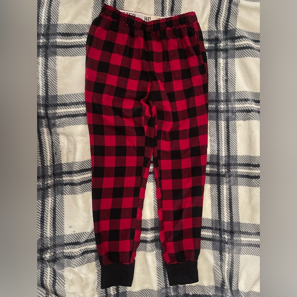 Cozy Women’s Red and Black Plaid Pajama Pants